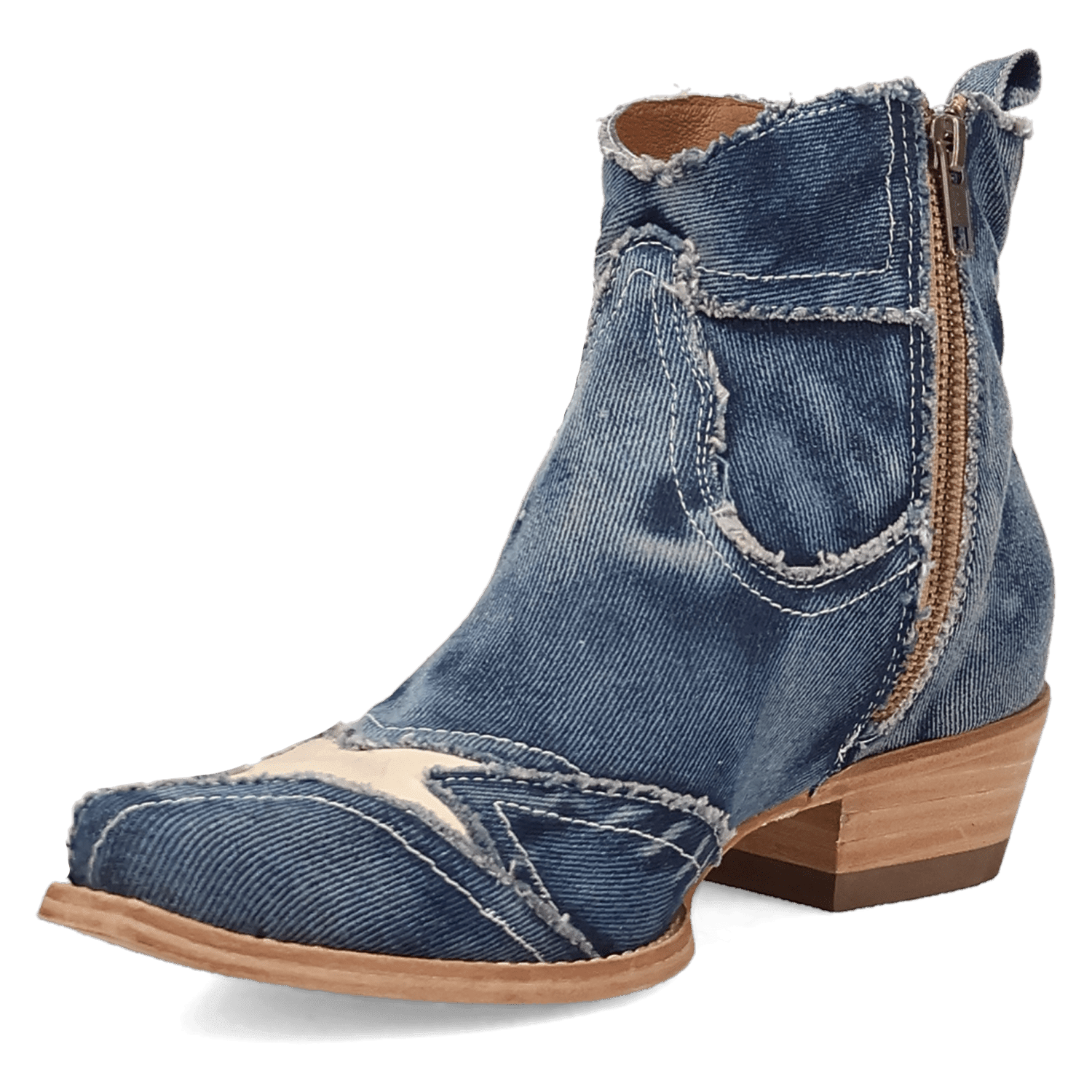 STARDUST DENIM BOOTIE - 6
