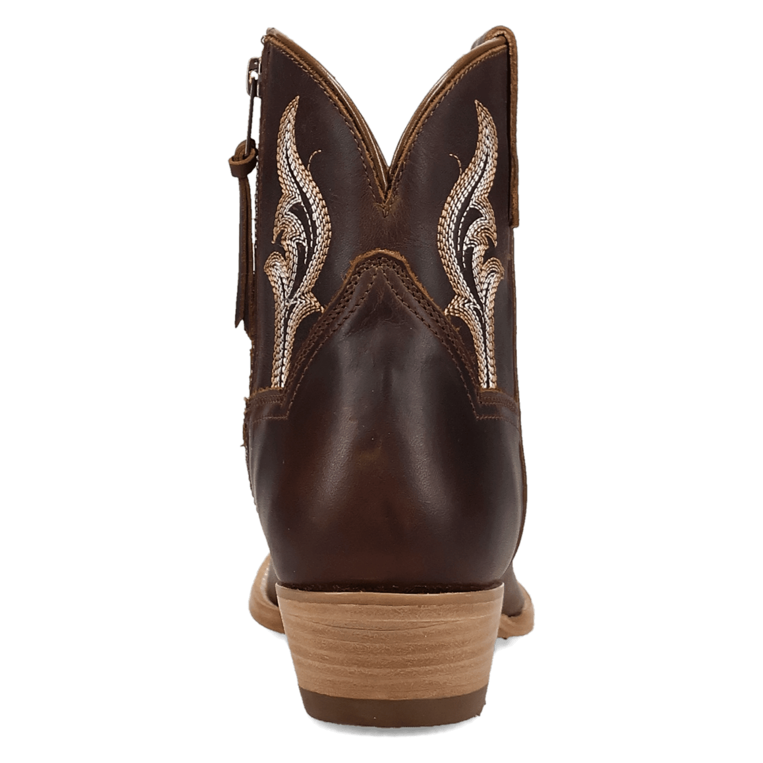 RUSTIC CHARM LEATHER BOOTIE - 6