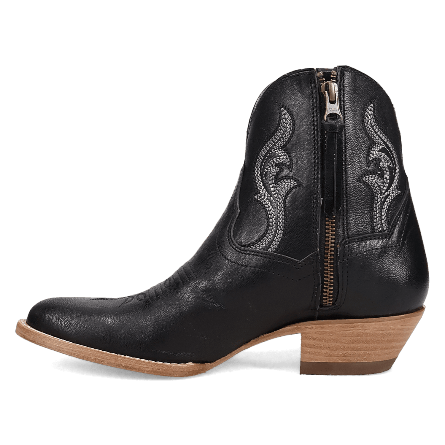 RUSTIC CHARM LEATHER BOOTIE - 6