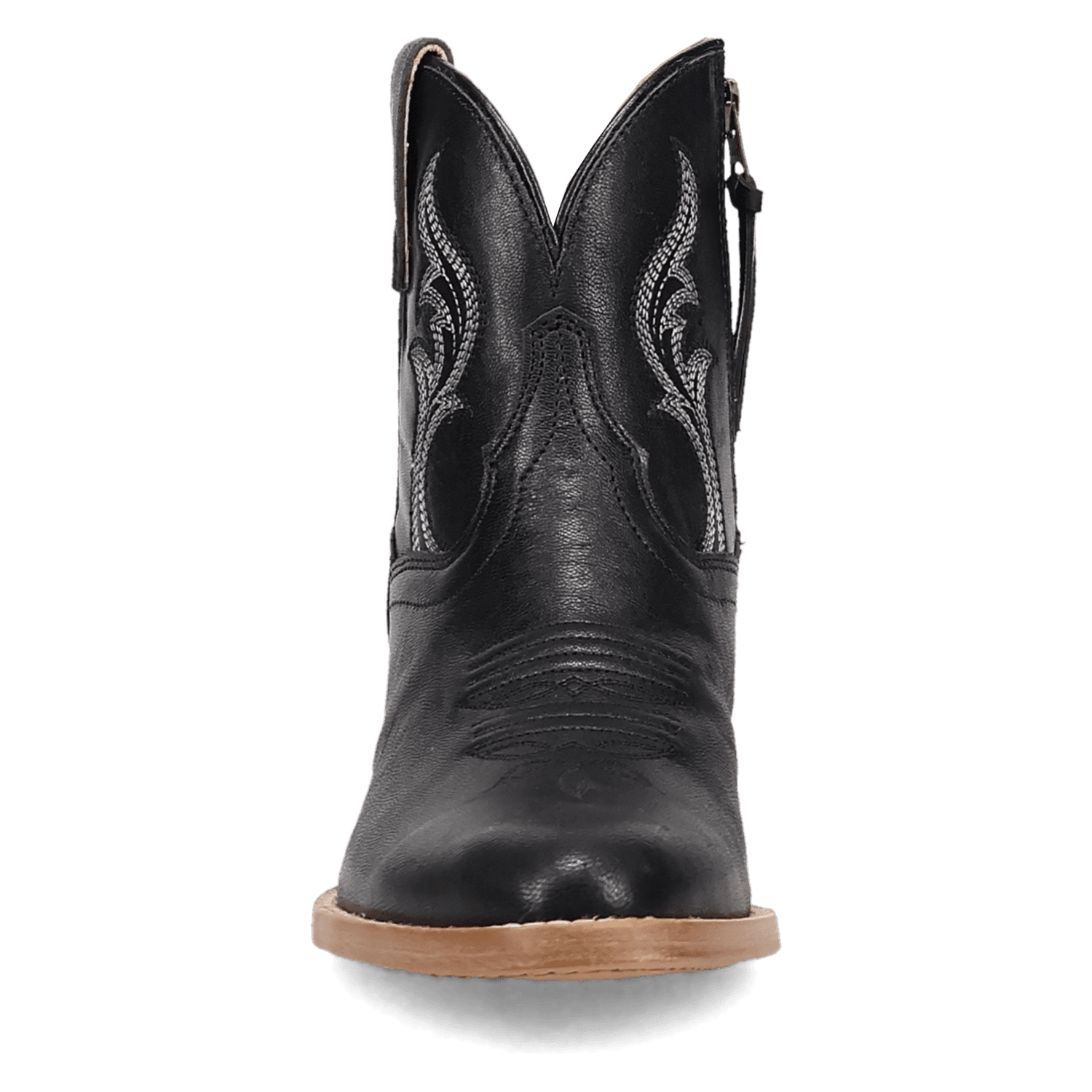 RUSTIC CHARM LEATHER BOOTIE - 6