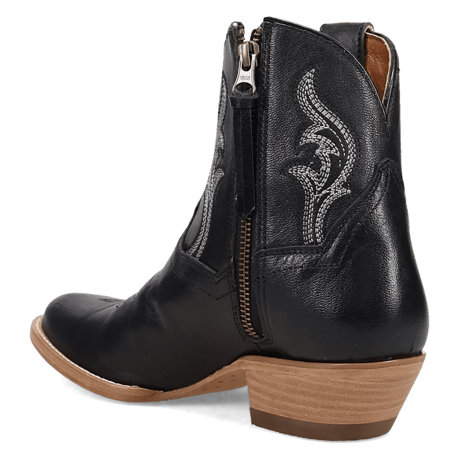 RUSTIC CHARM LEATHER BOOTIE - 6