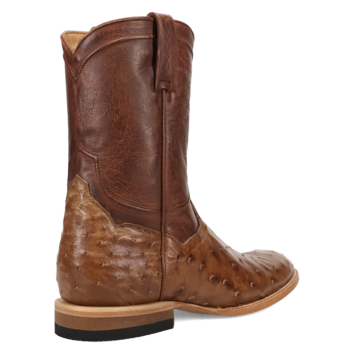 Dan Post Ardor Ostrich Boot - Full Quill Leather