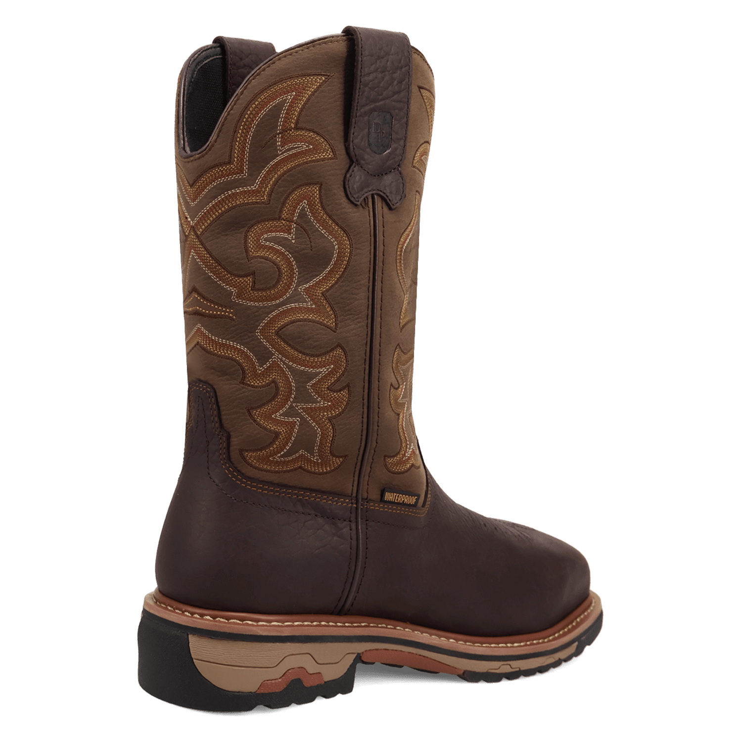 DUSTER WATERPROOF LEATHER STEEL TOE WORK BOOT - 7