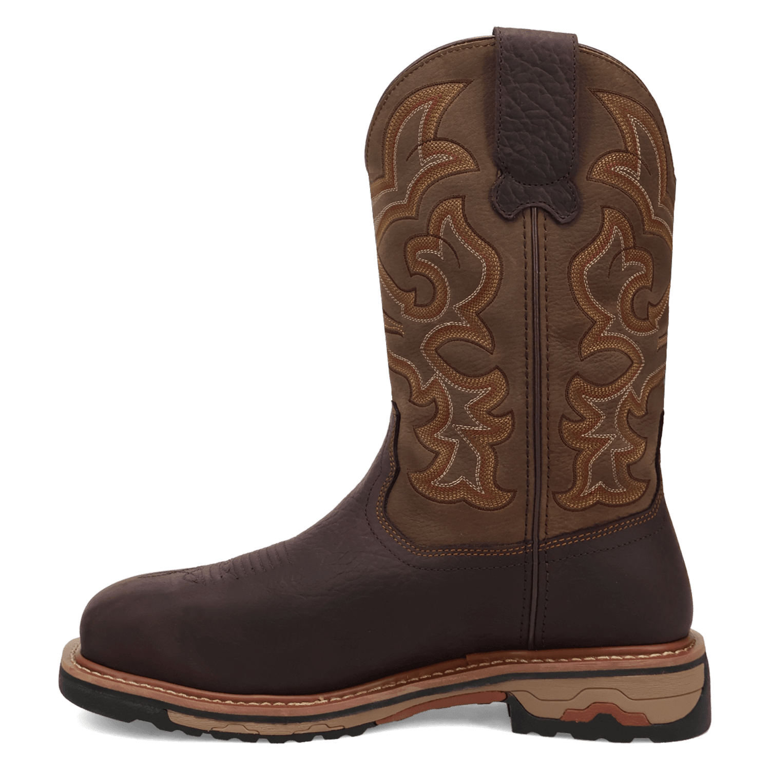 DUSTER WATERPROOF LEATHER STEEL TOE WORK BOOT - 7