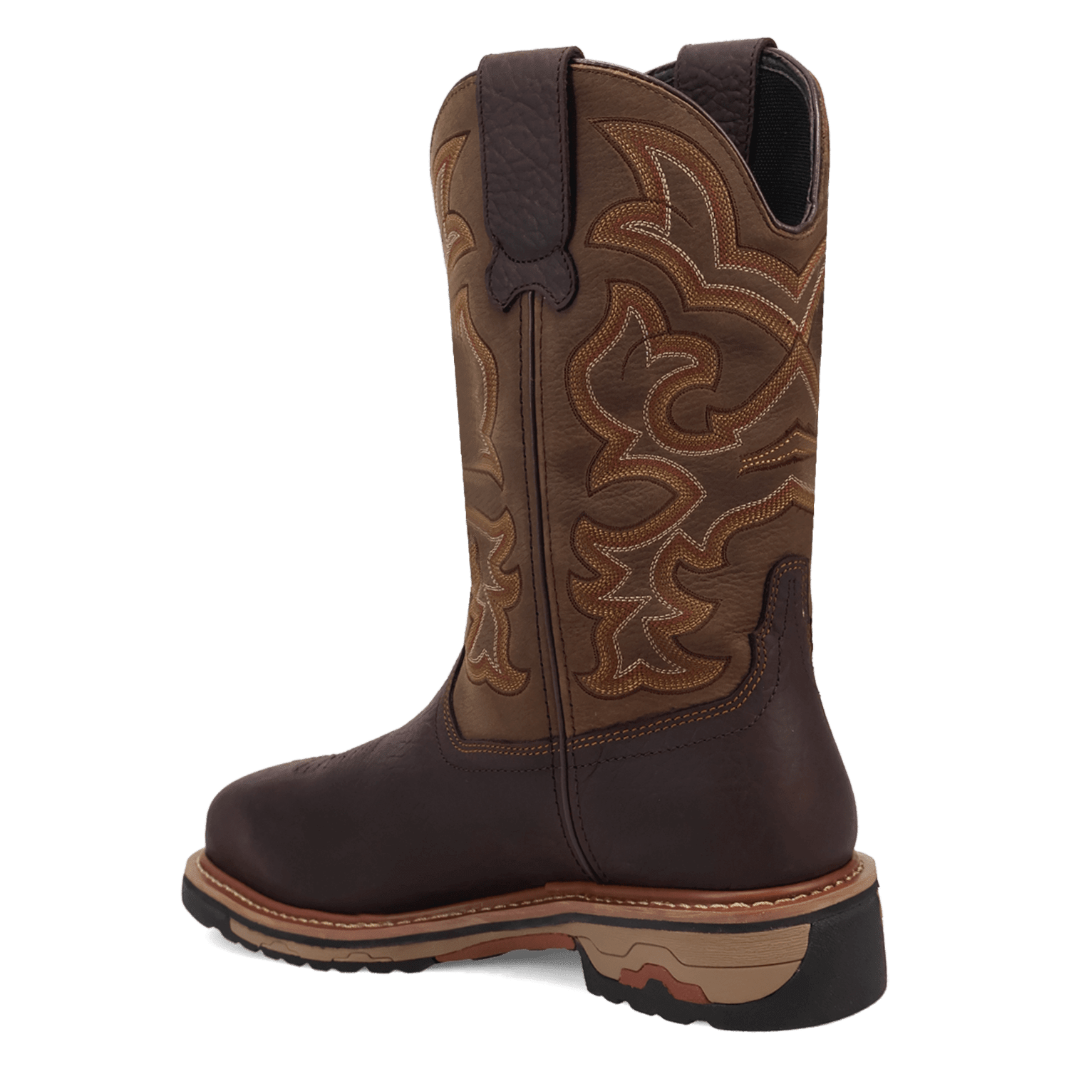 DUSTER WATERPROOF LEATHER STEEL TOE WORK BOOT - 7