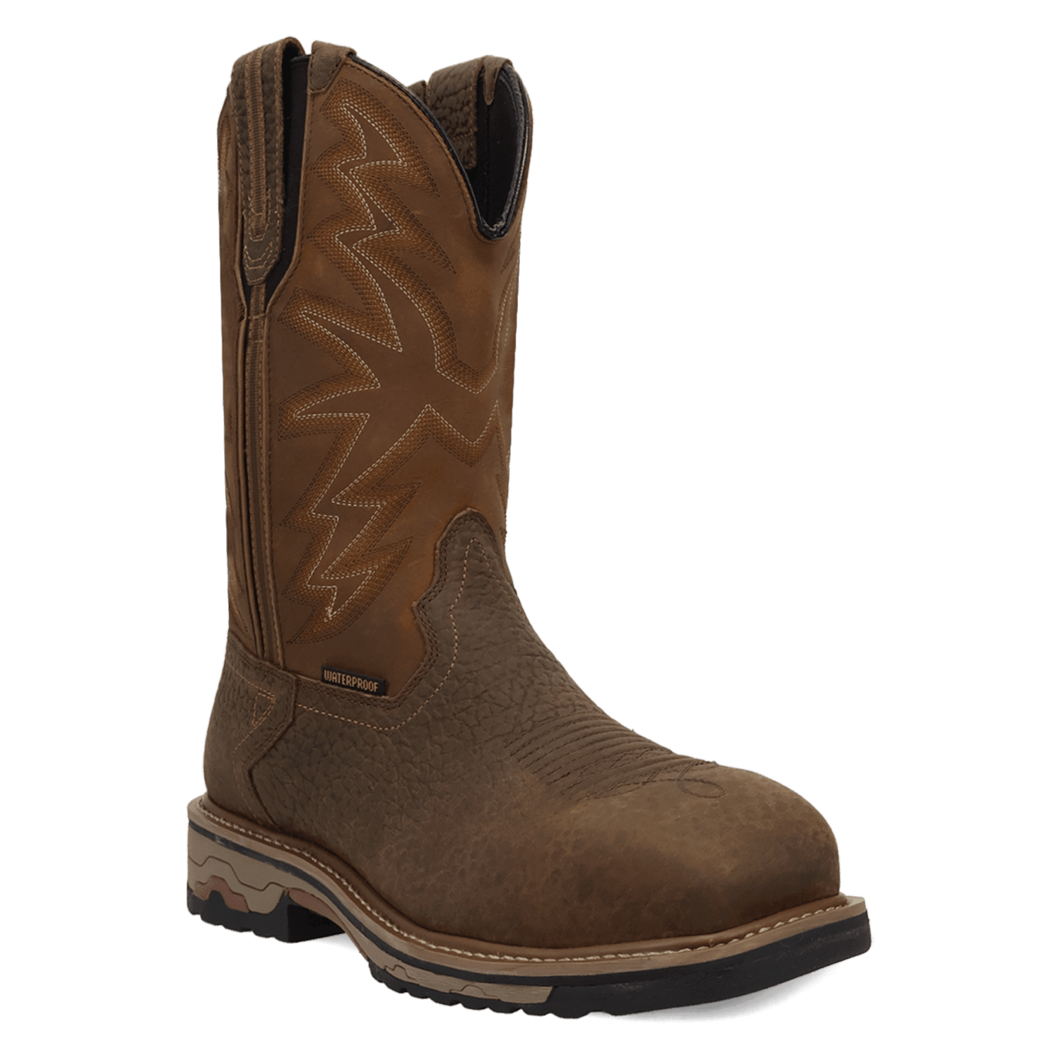TUMBLEWEED WATERPROOF LEATHER STEEL TOE WORK BOOT - 7