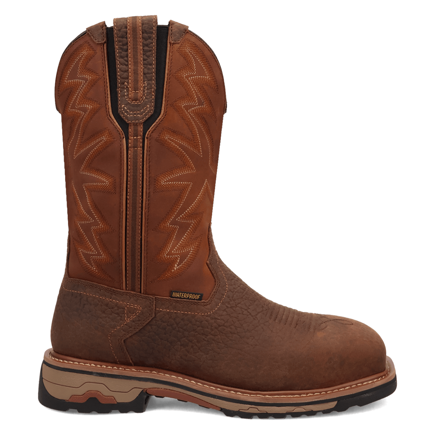TUMBLEWEED WATERPROOF LEATHER STEEL TOE WORK BOOT - 7