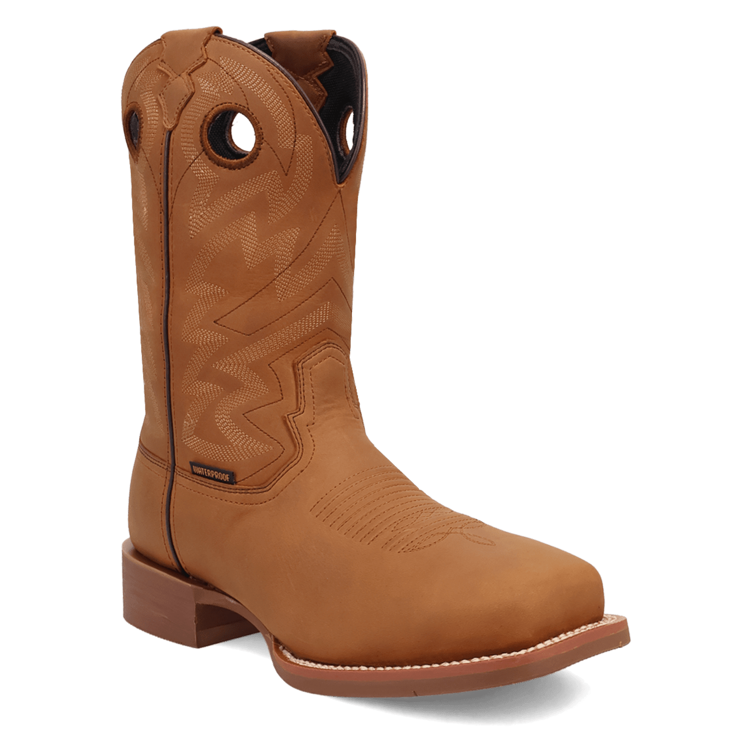 HAMES WATERPROOF LEATHER STEEL TOE BOOT - 7