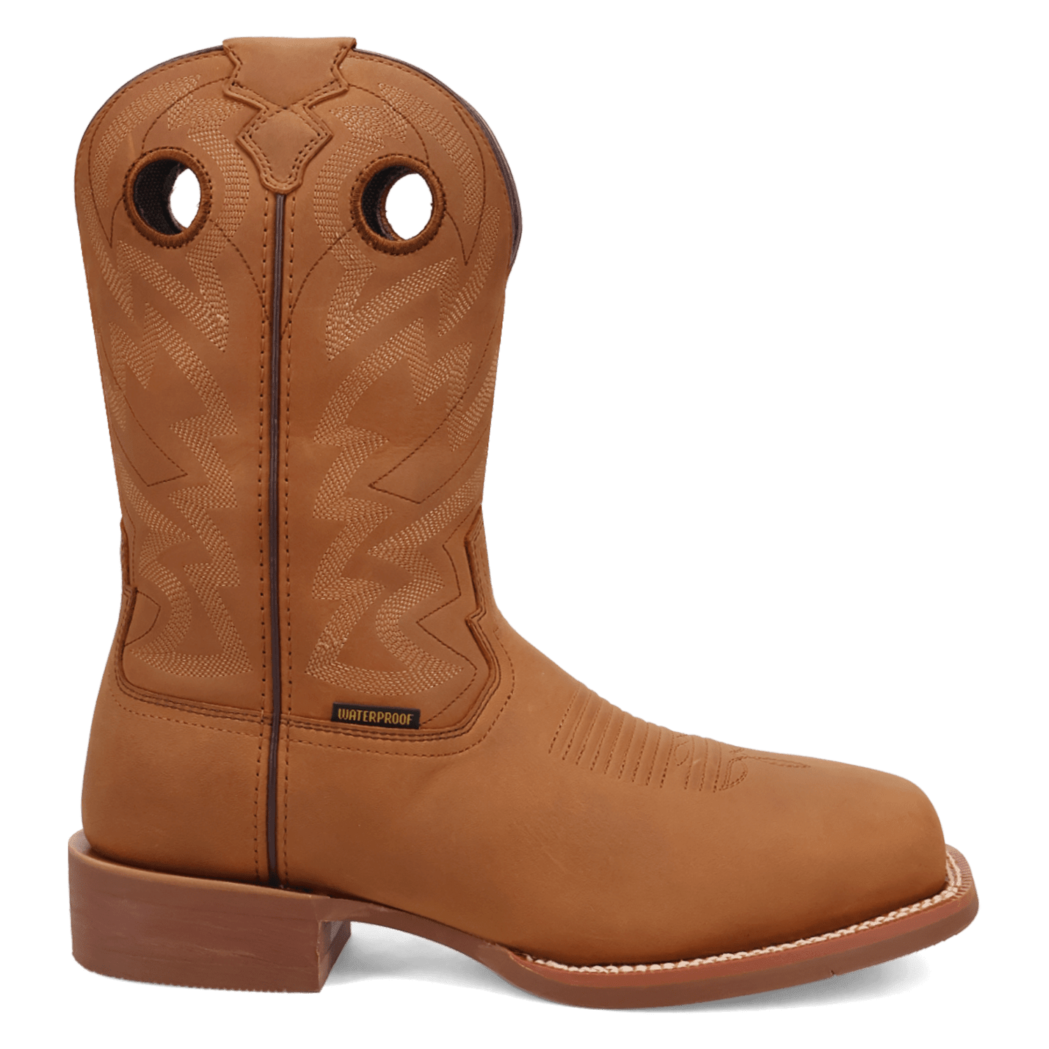 HAMES WATERPROOF LEATHER STEEL TOE BOOT - 7