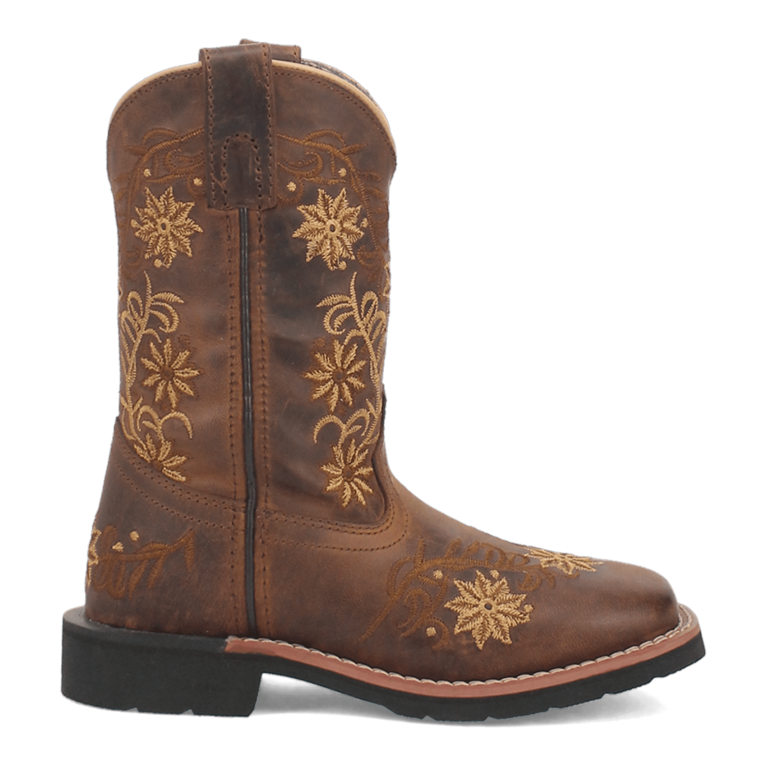 GARDENIA  LEATHER CHILDREN'S BOOT - 8.5 - CHILD