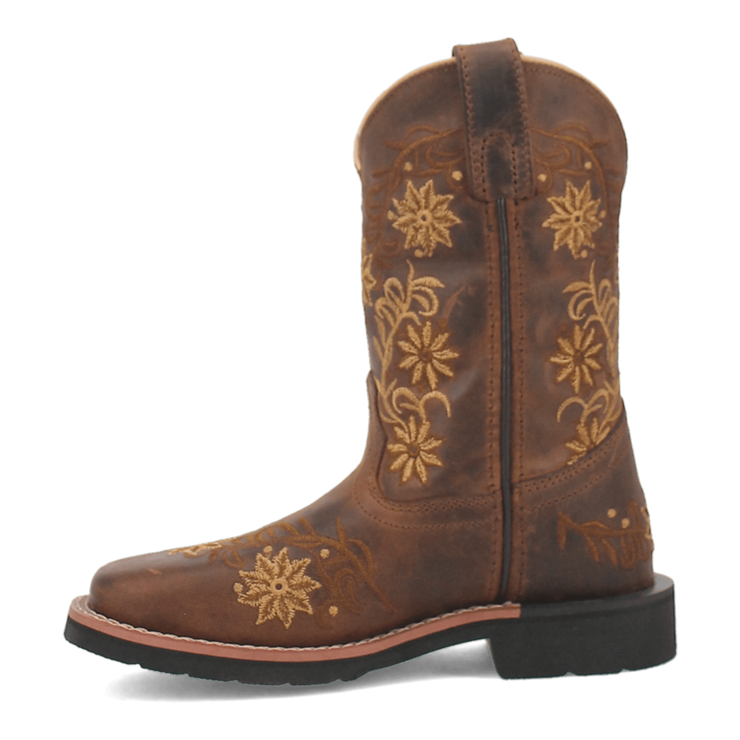 GARDENIA  LEATHER CHILDREN'S BOOT - 8.5 - CHILD