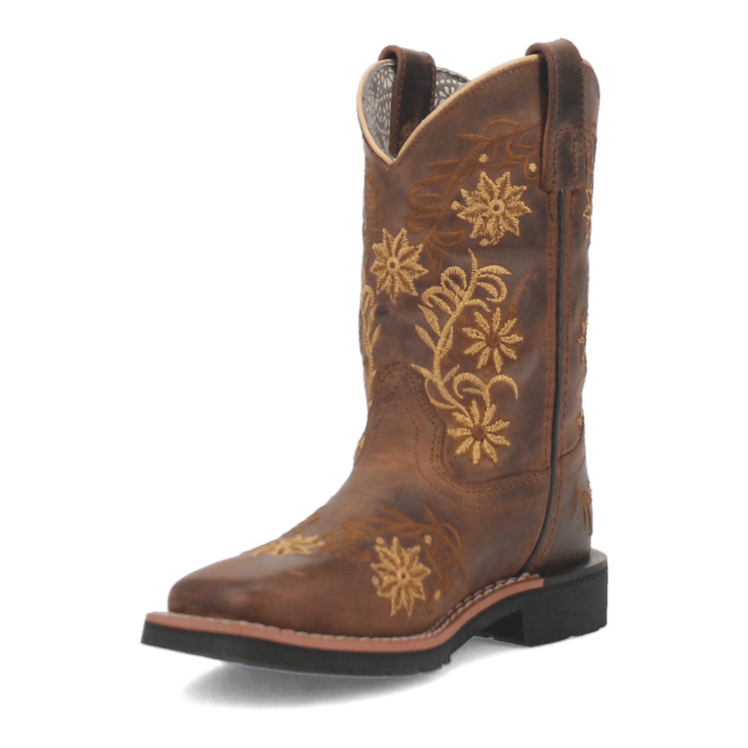 GARDENIA  LEATHER CHILDREN'S BOOT - 8.5 - CHILD