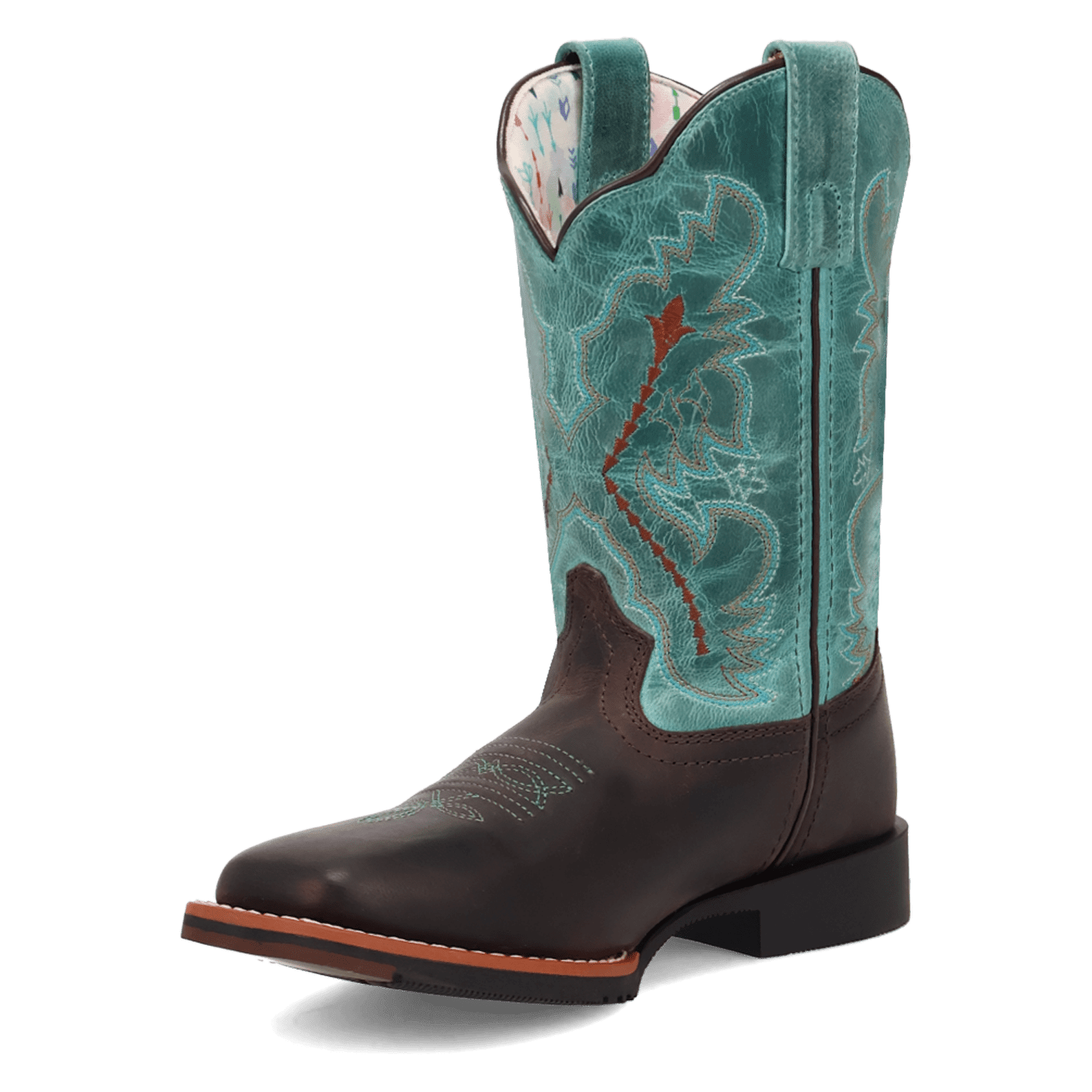 Dan Post Salina Leather Boot - Children's Brown Western Style