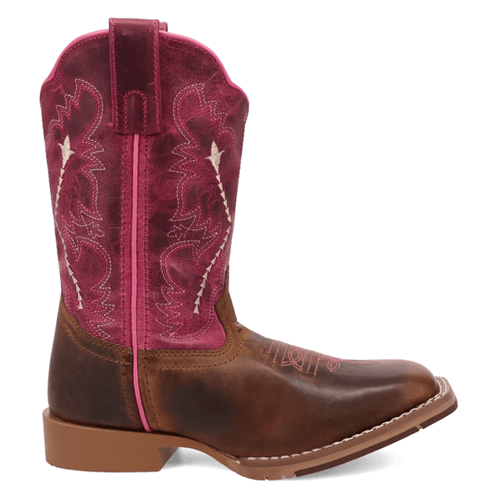 Dan Post Salina Leather Boot - Youth Black Leather