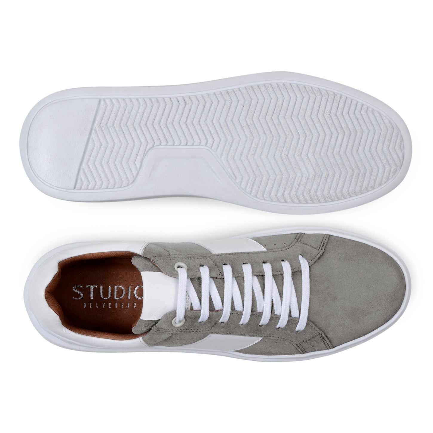 Belvedere Olivier - Gray/White - 8