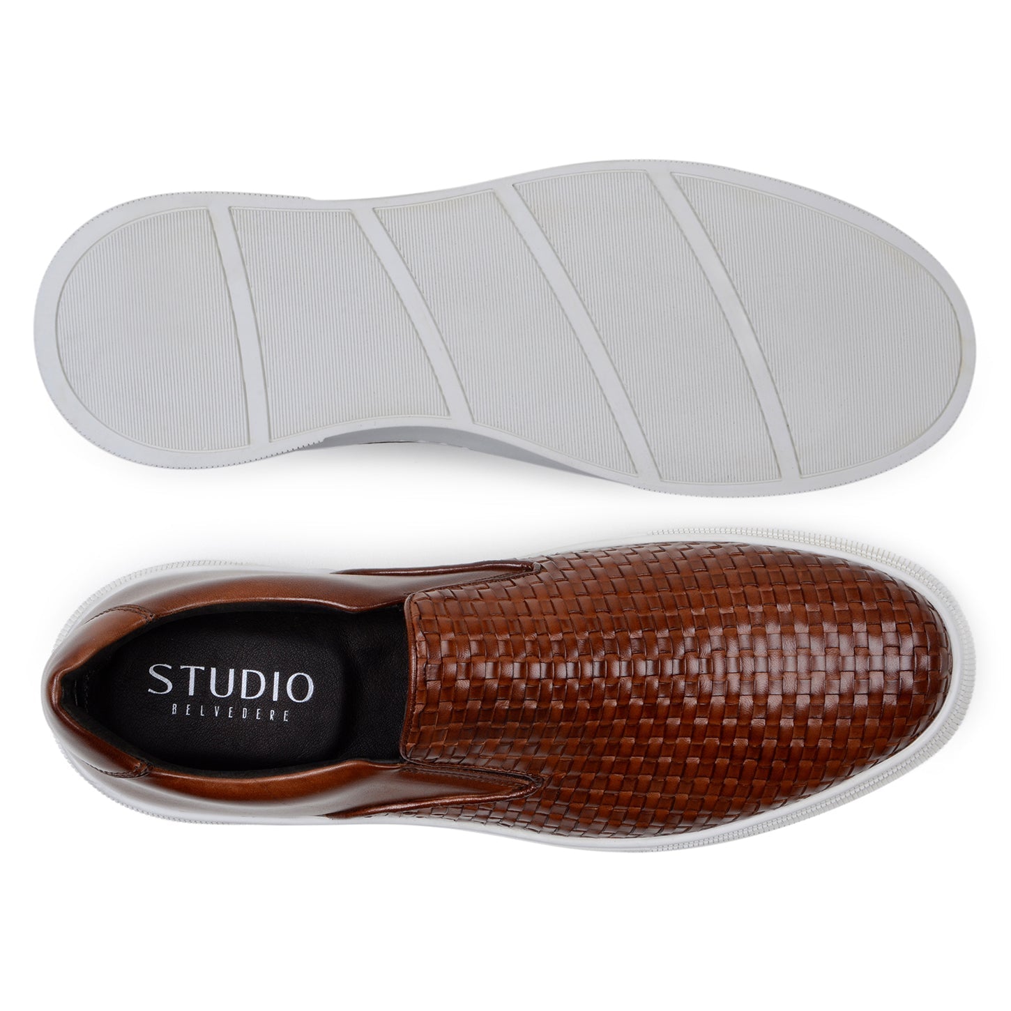 Belvedere Fernando - Antique Tan Alligator Dress Shoe
