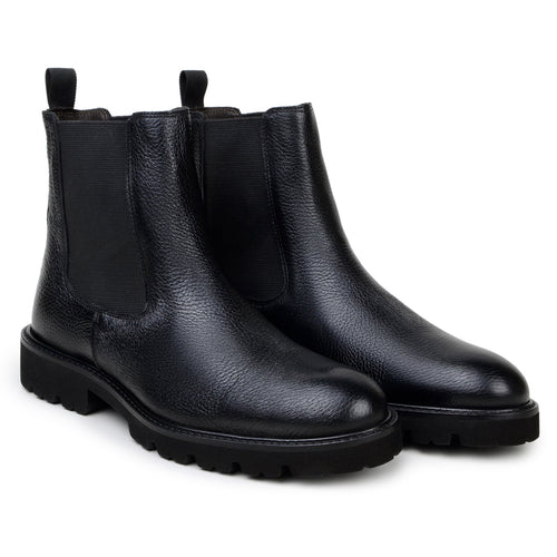 Belvedere Asher Black Genuine Crocodile Leather Oxford