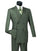 Mens Grey Suit Mens Double Breasted Gangster Pinstripe homecoming  Suit in Charcoal Gray