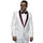 Dark Burgundy Alberto Nardoni One Chest Pocket Tuxedo