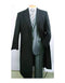Dark Charcoal Masculine color Fully Lined Wool fabric Blend Top Coat