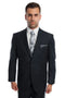 Cheap Priced Suit - Men's Two Button Basic Modern Fit Business Dark Navy Suit