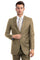 Cheap Priced Suit - Men's Two Button Basic Modern Fit Business Dark Taupe Suit