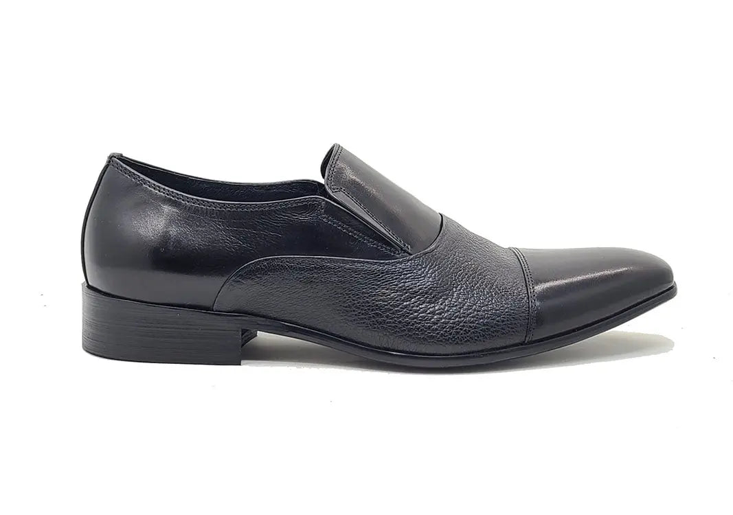 Deerskin Patent Leather Loafer - 7