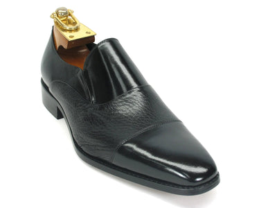Carrucci Deerskin Patent Leather Loafer
