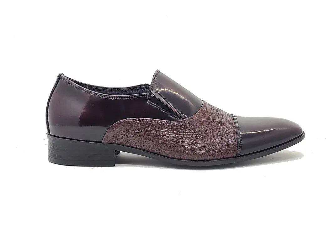 Deerskin Patent Leather Loafer - 6