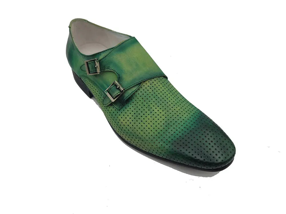 Carrucci Distress Finished Double Monk - 9.5