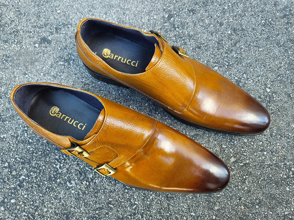 Carrucci Double Monk Straps Loafer - 8.5