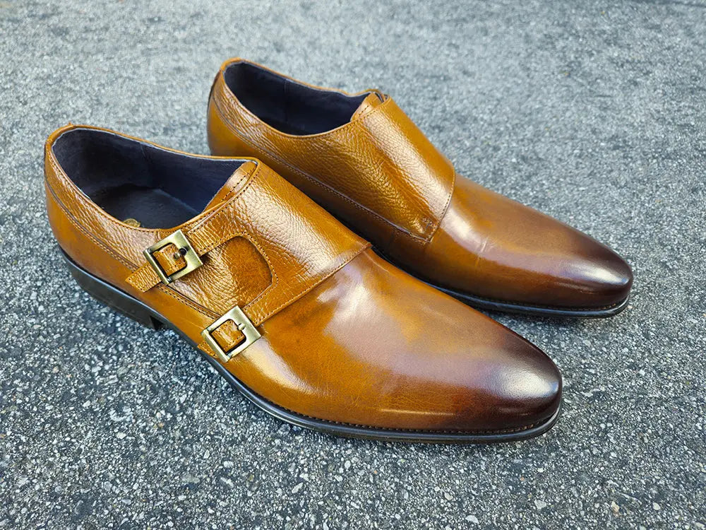 Carrucci Double Monk Straps Loafer - 8.5