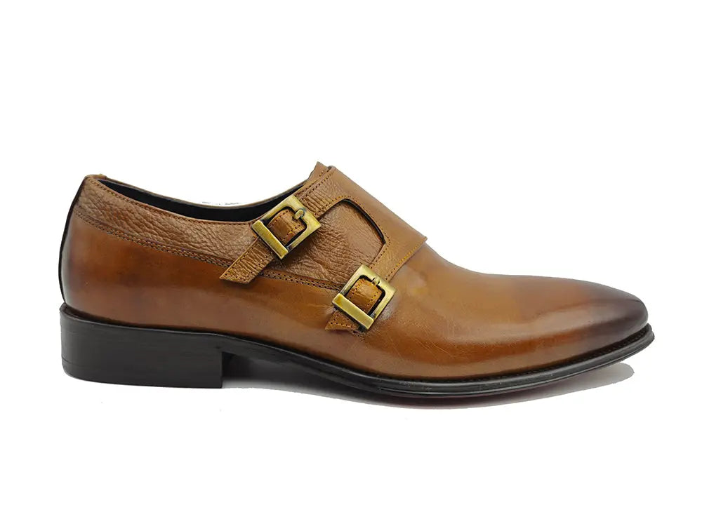 Carrucci Double Monk Straps Loafer - 8.5