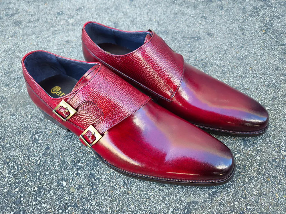 Carrucci Double Monk Straps Loafer - 8.5