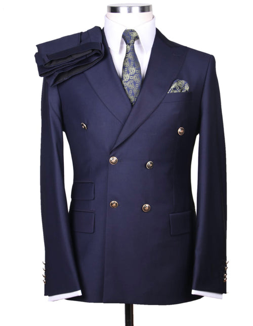 Gold Buttons Navy