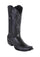Men's Wild West Dubai Toe Style Black Genuine Caiman Belly Handcrafted Dress Cowboy Boot Cheap Priced For Sale Online