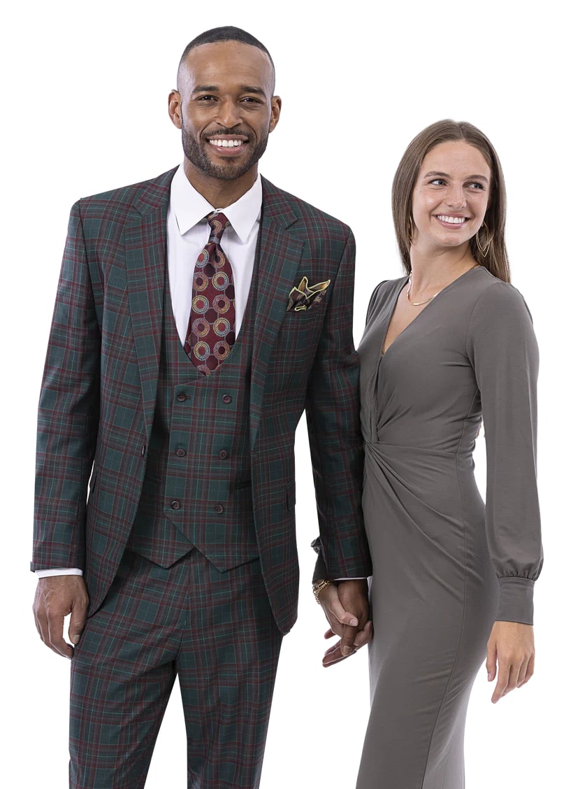 EJ Samuel Green Suit