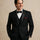 EXTRA SUPER 150'S WOOL 2 BUTTON Men's BLACK TUXEDO WITH IT A BEAUTY FOR ANY WED
