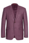 "Burgundy Berry Mauve Men's Slim Fit Two Button Suit"