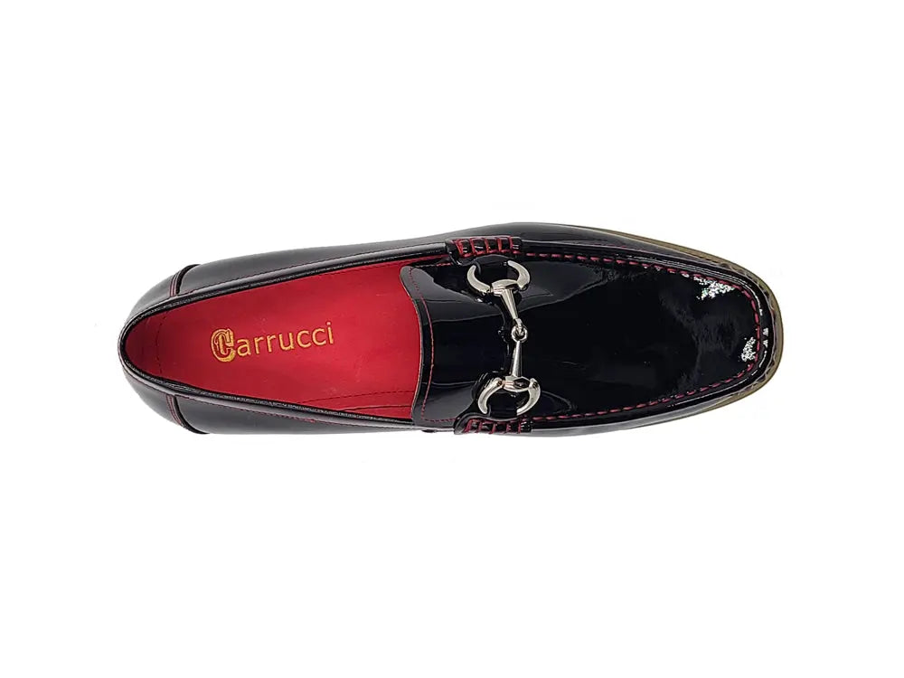 Elegant Patent Leather Horse Bit Loafer - 7.5