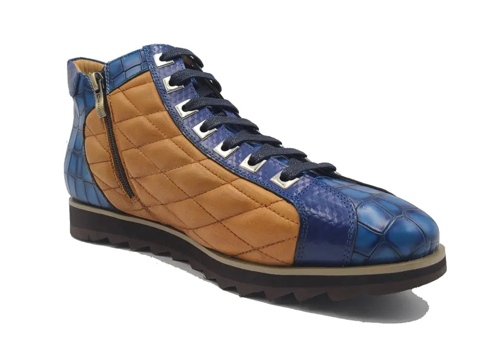 Carrucci Embossed Alligator High Top - 10.5