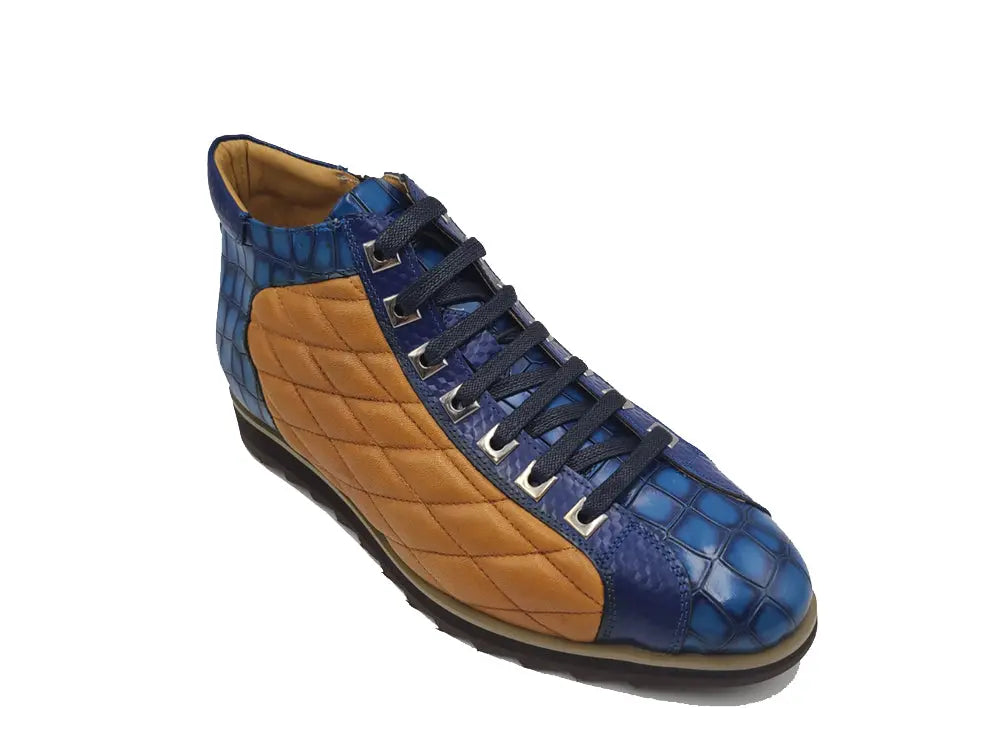 Carrucci Embossed Alligator High Top - 10.5
