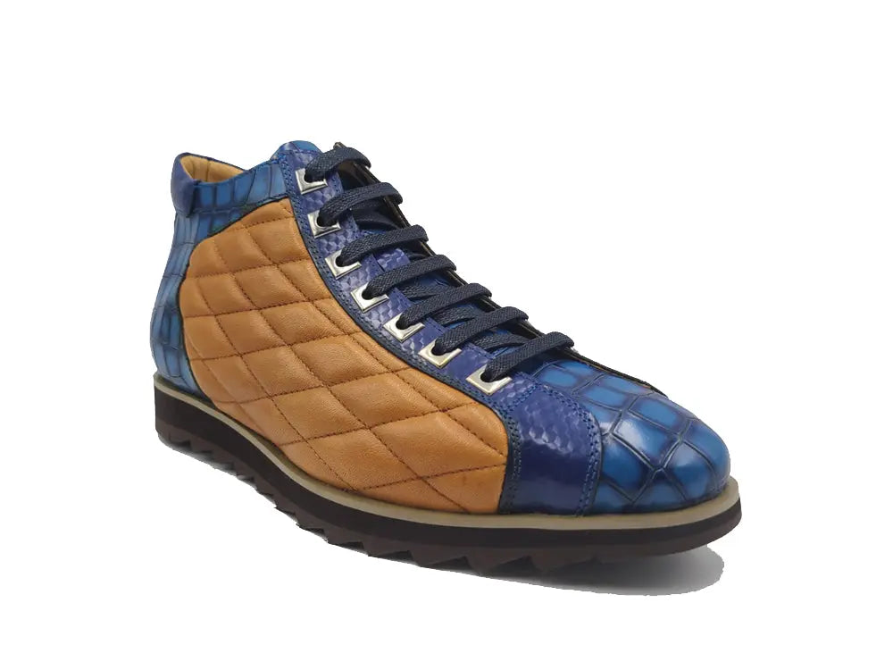 Carrucci Embossed Alligator High Top - 10.5