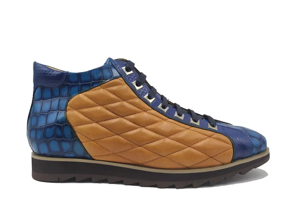 Carrucci Embossed Alligator High Top - 10.5