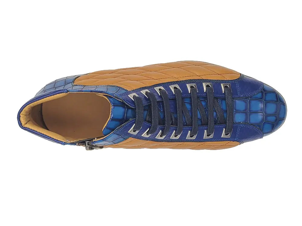 Carrucci Embossed Alligator High Top - 10.5