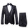 Modern Menâ€™s Black Suit â€“ Rossi Man Ford Slim Fit Design | RM1912