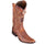 Los Altos Boots - Mens Dress Cowboy Boot - Low Priced Men's Rage European Toe Cowboy Boots - Walnut- in Walnut