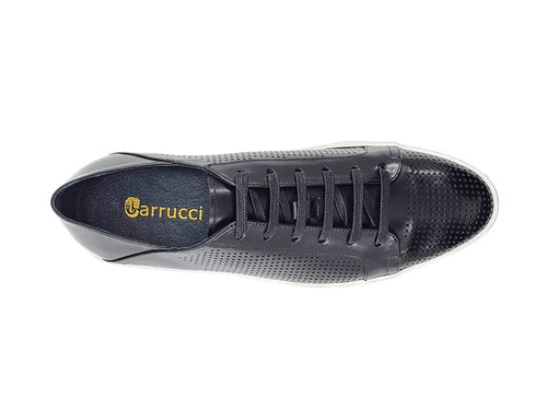 Carrucci Fashion Lace-up Leather Sneaker
