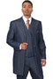 Mens Blue Denim Zoot Suit – Long Vested Vintage Jeans Style