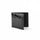 Mens Alligator Hipster Wallet in Black